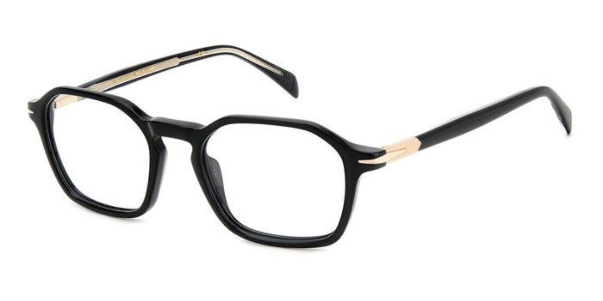 0716736773681 - Herren DB 1125 2M2 Rahmen von BRILLEN Acetat Schwarz  Geometrisch