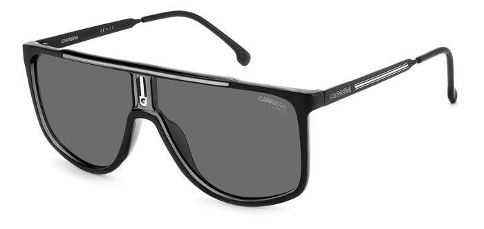 0716736777740 - Herren CARRERA 1056 S 08A M9 Gläser SONNENBRILLEN Plastik Schwarz Grau Quadratisch Polarisiert