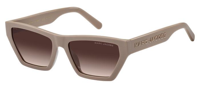 0716736782119 - Damen MARC 657 S 10A HA Gläser SONNENBRILLEN Plastik Beige Braun Schmetterling  Schattiert