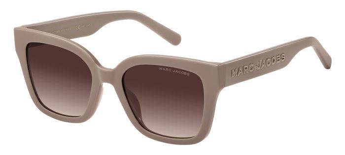 0716736782164 - Damen MARC 658 S 10A HA Gläser SONNENBRILLEN Plastik Beige Braun Quadratisch  Schattiert