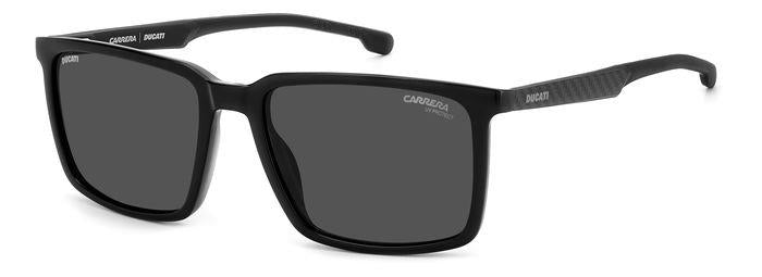 0716736783253 - Herren CARDUC 023 S 807 IR Gläser SONNENBRILLEN Plastik Schwarz Grau Geometrisch