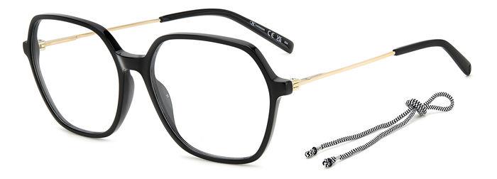 0716736783338 - Damen MMI 0162 807 Rahmen von BRILLEN Acetat Schwarz  Quadratisch