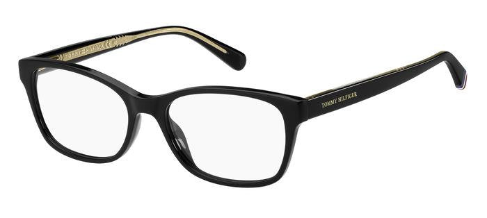 0716736783734 - Damen TH 2008 807 Rahmen von BRILLEN Acetat Schwarz  Quadratisch