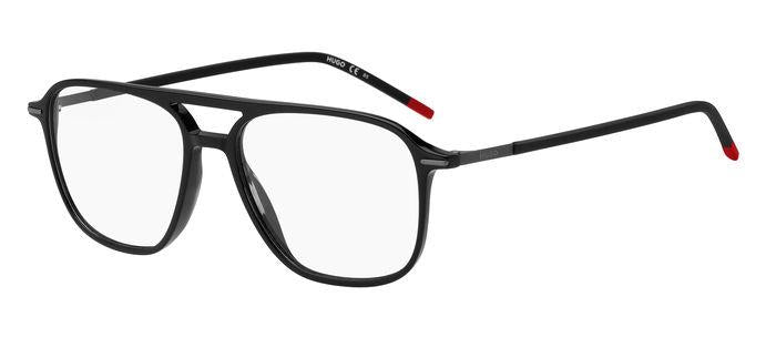 0716736784069 - Herren HG 1232 807 Rahmen von BRILLEN Acetat Schwarz  Quadratisch