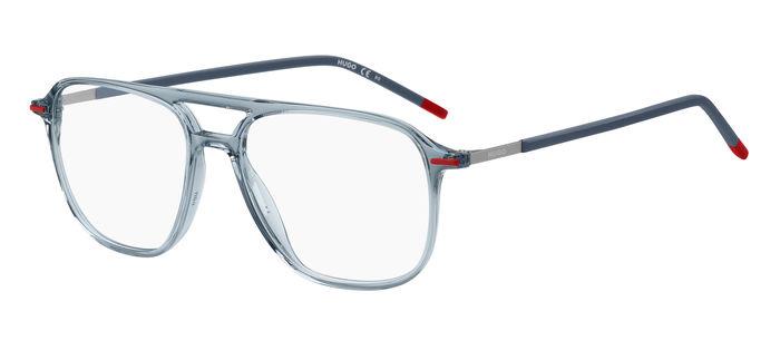 0716736784076 - Herren HG 1232 PJP Rahmen von BRILLEN Acetat Blau  Quadratisch