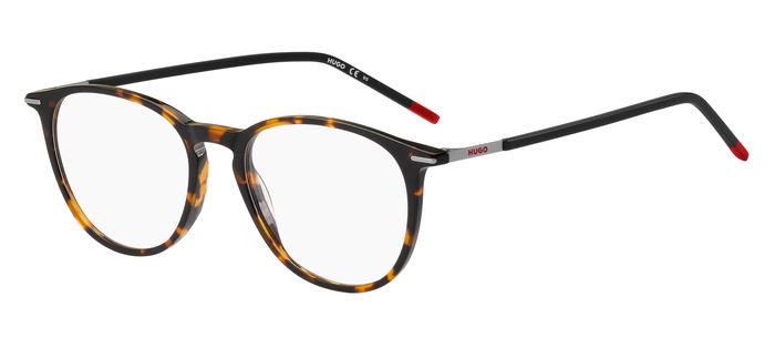 0716736784090 - Herren HG 1233 0UC Rahmen von BRILLEN Acetat Havanna Rot  Rund