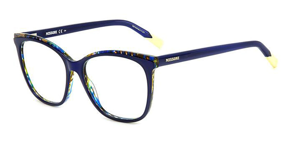 0716736784977 - Damen MIS 0146 GF5 Rahmen von BRILLEN Acetat Blau  Quadratisch