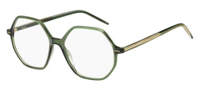 0716736785301 - Damen Boss 1528 1ed Rahmen von BRILLEN Acetat Grün  Geometrisch