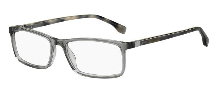 0716736787107 - Herren BOSS 1493 XBO Rahmen von BRILLEN Acetat Grau Havanna  Quadratisch