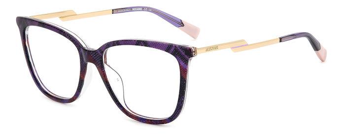 0716736787916 - Damen MIS 0125 G S68 Rahmen von BRILLEN Acetat Violett  Quadratisch