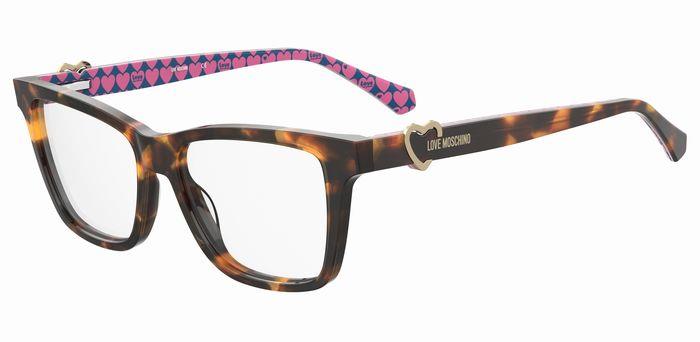 0716736789323 - Damen MOL610 05L Rahmen von BRILLEN Acetat Havanna  Quadratisch