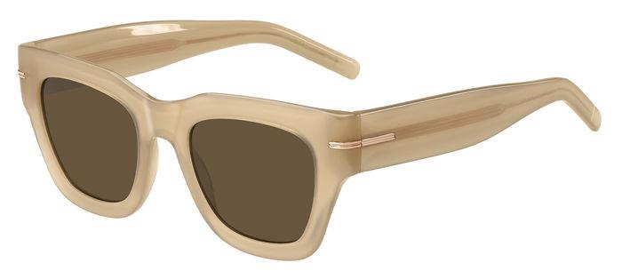 0716736792668 - Damen BOSS 1520 S 10A 70 Gläser SONNENBRILLEN Biokrise Beige Braun Quadratisch