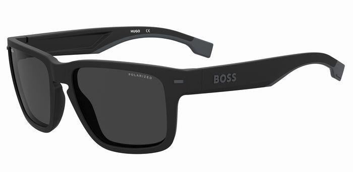 0716736800363 - Herren BOSS 1497 S O6W 25 Gläser SONNENBRILLEN Bio -Polyamid Schwarz-undurchsichtig Grau Quadratisch Polarisiert