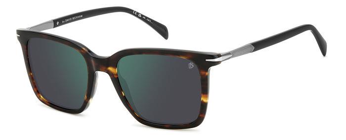 0716736835488 - Herren DB 1130 S EX4 MT Gläser SONNENBRILLEN Acetat Havanna Grün Quadratisch Normal Specchiato