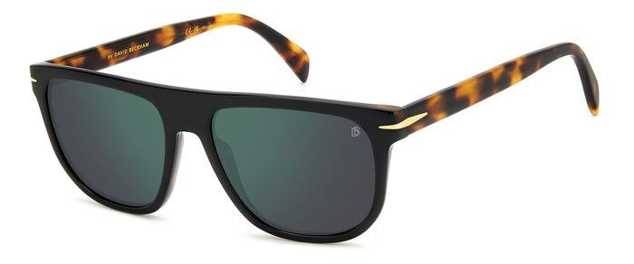 0716736835587 - Herren DB 7111 S WR7 MT Gläser SONNENBRILLEN Acetat Havanna Grün Pilot Normal Specchiato