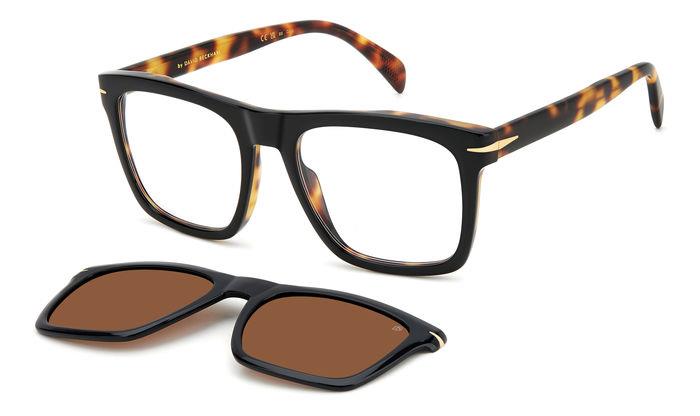 0716736836744 - Herren DB 7000 CS WR7 SP Gläser SONNENBRILLEN Acetat Havanna Schwarz Kupfer Quadratisch Polarisiert