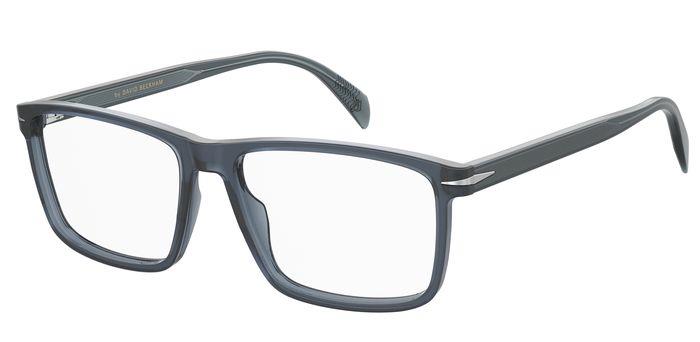 0716736836973 - Mann DB 1020 PJP Rahmen von BRILLEN Acetat Blau  Hocken