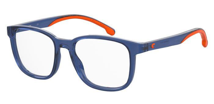 0716736849379 - Junior CARRERA 2051T RTC Rahmen von BRILLEN Plastik Blau Orange  Quadratisch