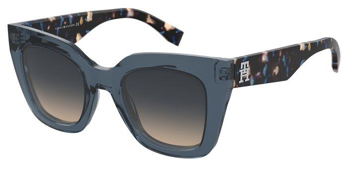 0716736850221 - Damen TH 2051 S PJP I4 Gläser SONNENBRILLEN Acetat Blau Blau Quadratisch Normal Sfumato