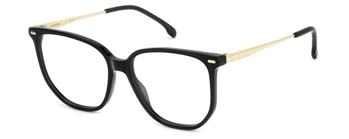 0716736850764 - Damen CARRERA 3025 807 Rahmen von BRILLEN Acetat Schwarz  Quadratisch