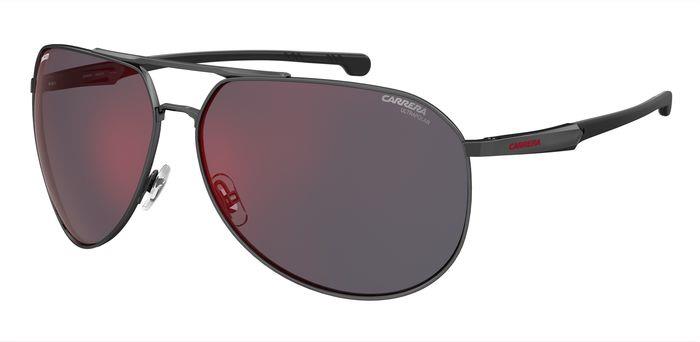 0716736851136 - Herren CARDUC 030 S 807 H4 Gläser SONNENBRILLEN Metall Schwarz Rauch    Rosa Pilot Polarisiert