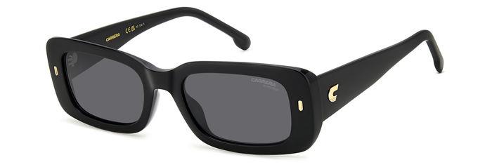 0716736851181 - Damen CARRERA 3014 S 807 IR Gläser SONNENBRILLEN Acetat Schwarz Grau Quadratisch Normal