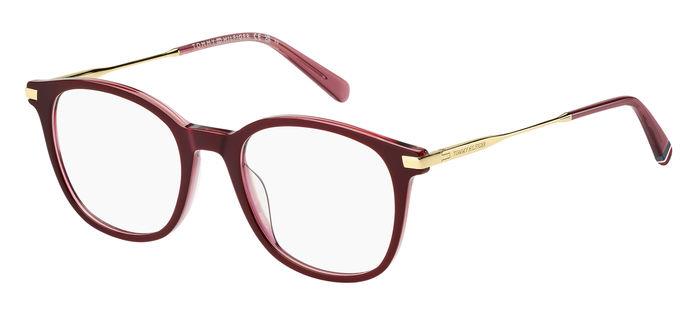 0716736852317 - Damen TH 2050 0T5 Rahmen von BRILLEN Acetat Bordeaux  Quadratisch