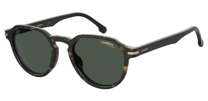 0716736857183 - Unisex CARRERA 314 S 086 QT Gläser SONNENBRILLEN Acetat Havanna Grün Kreisel Normal