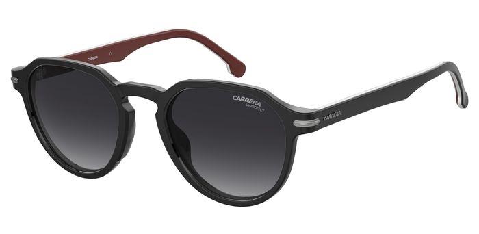 0716736857213 - Unisex CARRERA 314 S GUU 9O Gläser SONNENBRILLEN Acetato Nero Grigio Rotonda Normale Sfumato