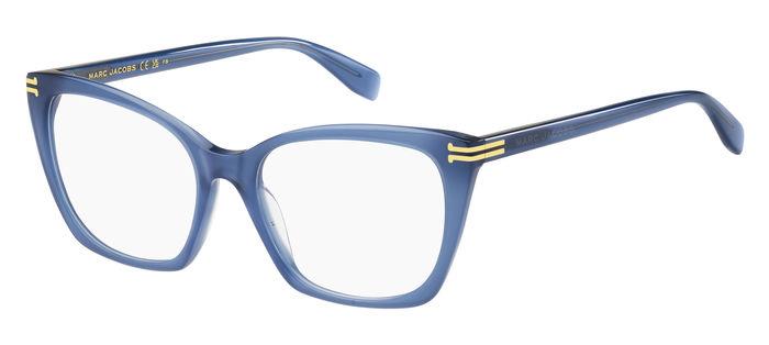 0716736858777 - Mann MJ 1096 PJP Rahmen von BRILLEN Acetat Blau  Katzenauge