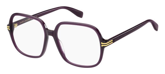 0716736858852 - Damen MJ 1098 B3V Rahmen von BRILLEN Acetat Burgund  Quadratisch