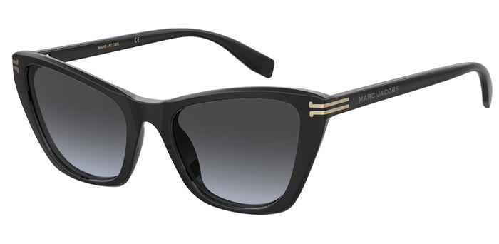 0716736859200 - Frau MJ 1095 s 807 ff Gläser SONNENBRILLEN Acetat Schwarz Grau Katzenauge Normal Schattiert