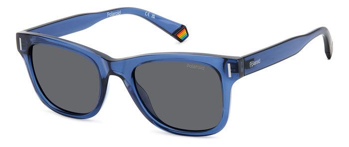 0716736861258 - Unisex PLD 6206 S PJP M9 Gläser SONNENBRILLEN Polycarbonat Blau Grau Quadratisch Polarisiert