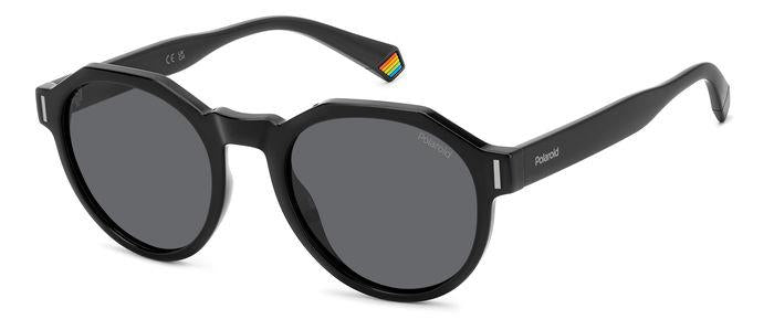 0716736861296 - Unisex PLD 6207 S 807 M9 Gläser SONNENBRILLEN Polycarbonat Schwarz Grau Geometrisch Polarisiert