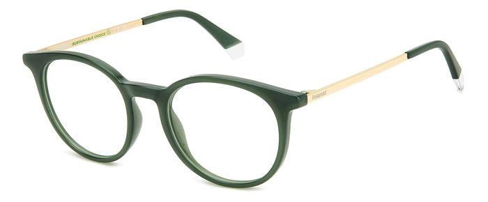 0716736863825 - Unisex PLD D496 1ED Rahmen von BRILLEN Plastik Grün  Kreisel