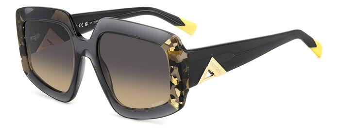 0716736865027 - Damen MIS 0152 S ACI GA Gläser SONNENBRILLEN Acetat Grau Multicolor Geometrisch  Schattiert