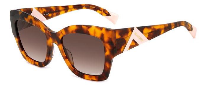 0716736865126 - Damen MIS 0154 S C9B HA Gläser SONNENBRILLEN Acetat Havanna Braun Quadratisch  Schattiert