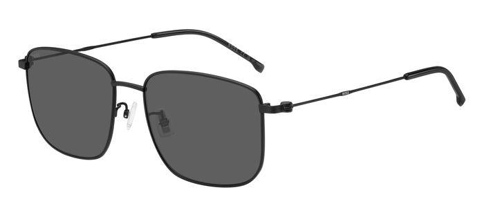 0716736866499 - Herren BOSS 1619 F S 003 IR Gläser SONNENBRILLEN Metall Schwarz-undurchsichtig Grau Quadratisch 0716736866499 - Herren BOSS 1619 F S 003 IR Gläser SONNENBRILLEN Metall Schwarz-undurchsichtig Grau Quadratisch