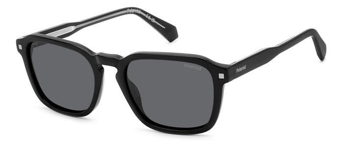 0716736866857 - Unisex PLD 4156 S X 807 M9 Gläser SONNENBRILLEN Acetat Schwarz Grau Quadratisch Polarisiert