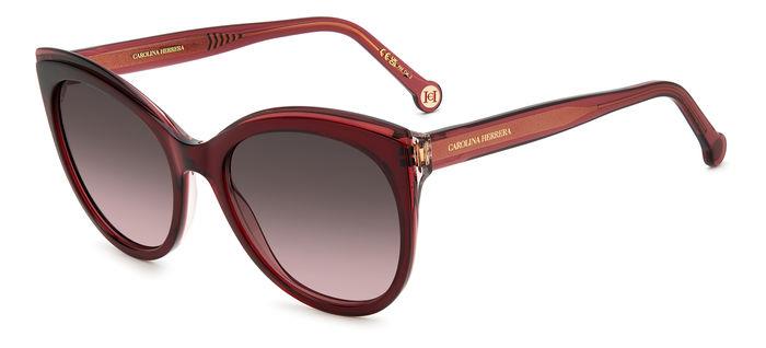 0716736922416 - Frau IHR 0175 S C8C M2 Gläser SONNENBRILLEN Acetat Bordeaux Braun   Pink Katzenauge  Schattiert