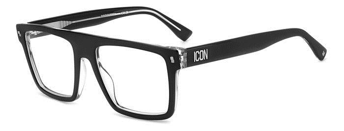 0716736927077 - Herren ICON 0012 7C5 Rahmen von BRILLEN Acetat Schwarz  Quadratisch