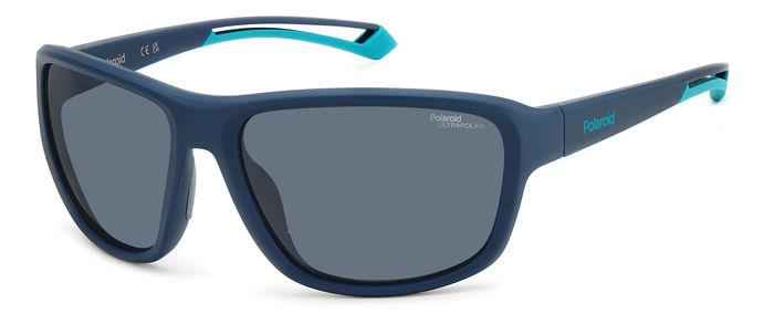 0716736927466 - Unisex PLD 7049 S ZX9 E3 Gläser SONNENBRILLEN Plastik Blau Blau Quadratisch Polarisiert