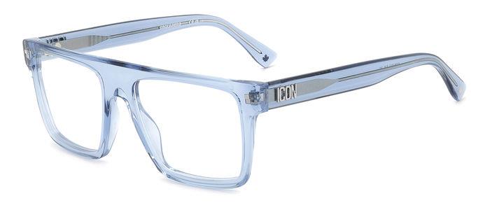 0716736957616 - Herren ICON 0012 PJP Rahmen von BRILLEN Acetat Blau Quadratisch 0716736957616 - Herren ICON 0012 PJP Rahmen von BRILLEN Acetat Blau Quadratisch