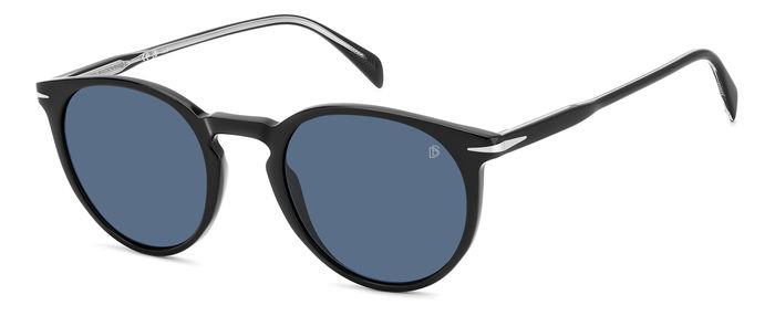 0716736965345 - Herren DB 1139 S 807 KU Gläser SONNENBRILLEN Acetat Schwarz Blau Quadratisch