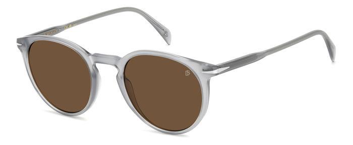 0716736965376 - Herren DB 1139 S KB7 70 Gläser SONNENBRILLEN Acetat Grau Braun Quadratisch