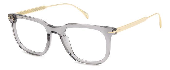 0716736965697 - Herren DB 7119 FT3 Rahmen von BRILLEN Acetat Grau Gold  Quadratisch