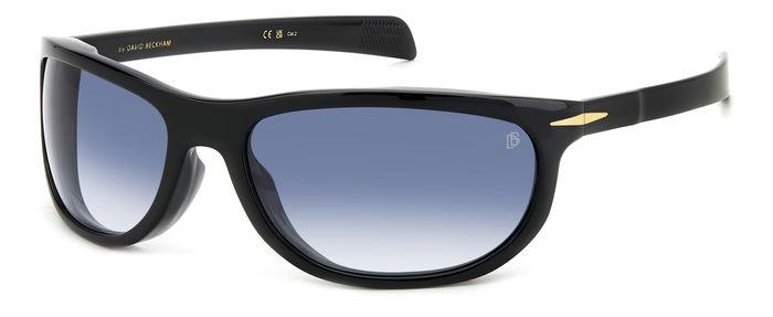 0716736966885 - Herren DB 7117 S 807 08 Gläser SONNENBRILLEN Acetat Schwarz Grau Quadratisch  Schattiert