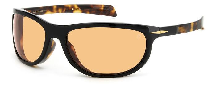 0716736966908 - Herren DB 7117 S WR7 W7 Gläser SONNENBRILLEN Acetat Havanna Schwarz Orange Quadratisch