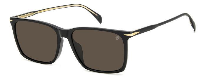 0716736966953 - Herren DB 1145 G S 807 IR Gläser SONNENBRILLEN Acetat Schwarz Grau Quadratisch