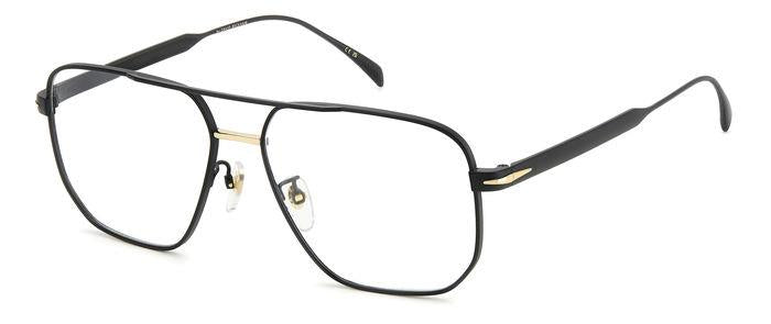 0716736967400 - Herren DB 7124 2M2 Rahmen von BRILLEN Titan Gold   Schwarz  Quadratisch